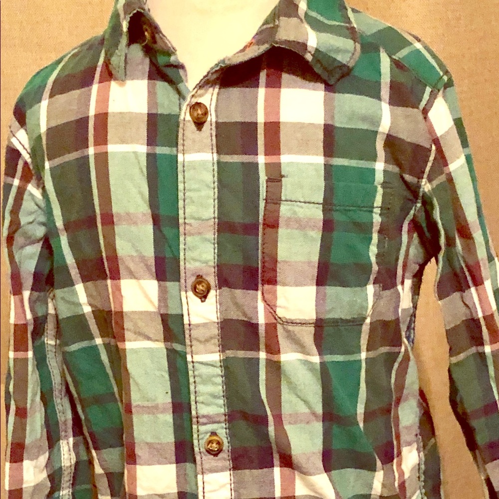Carter's Boys Plaid Shirt